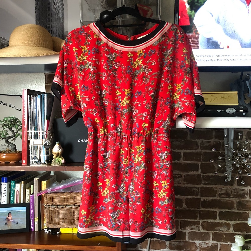 Alice and Olivia Floral Short jumper